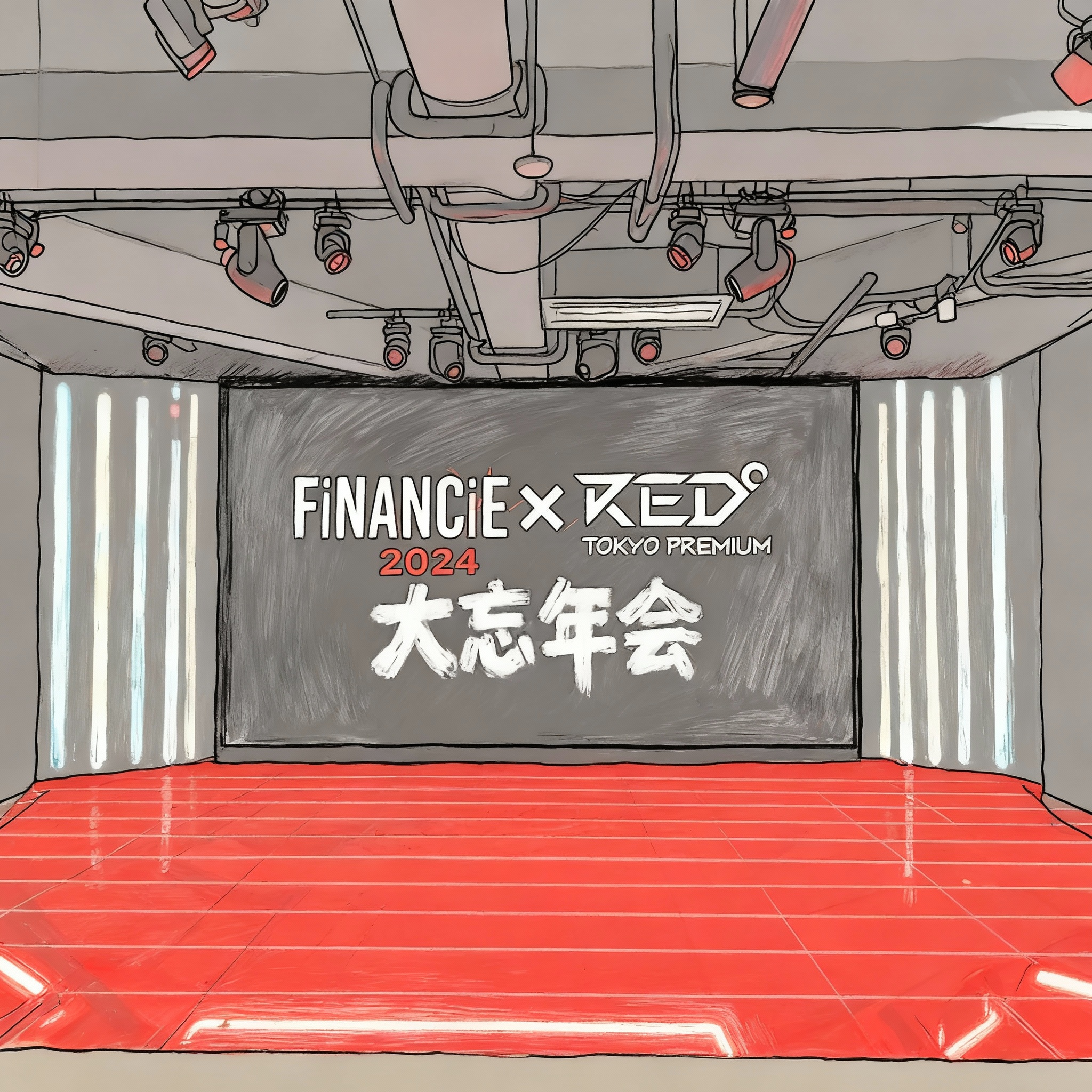 豪華景品のイラスト